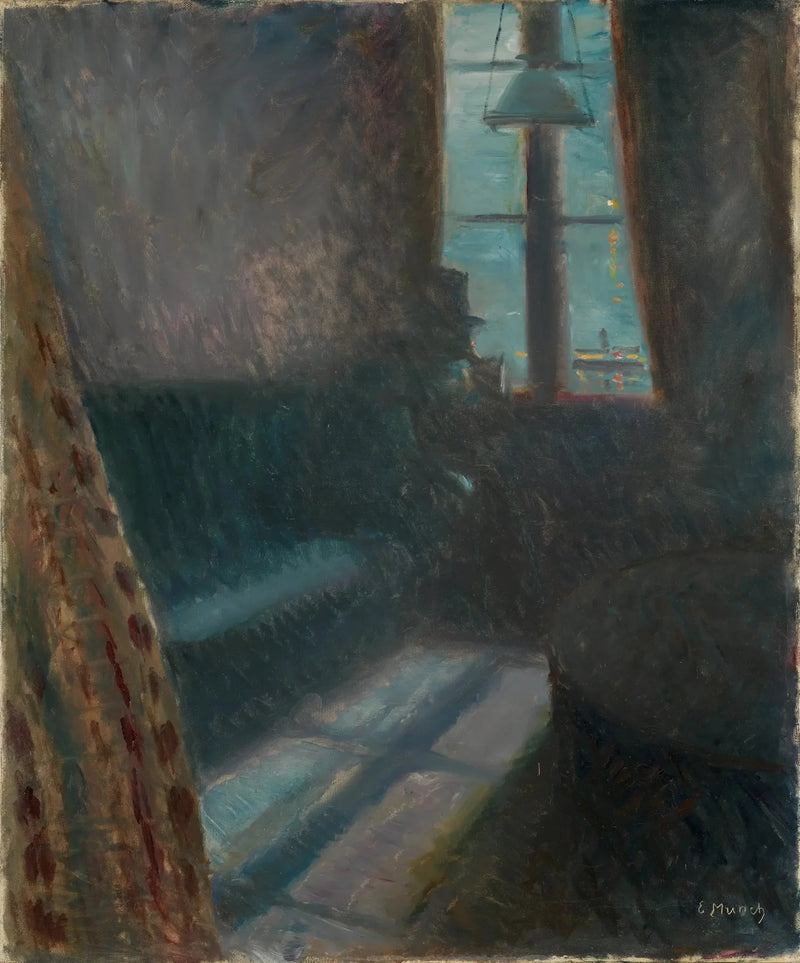 Nacht in Saint-Cloud - Edvard Munch