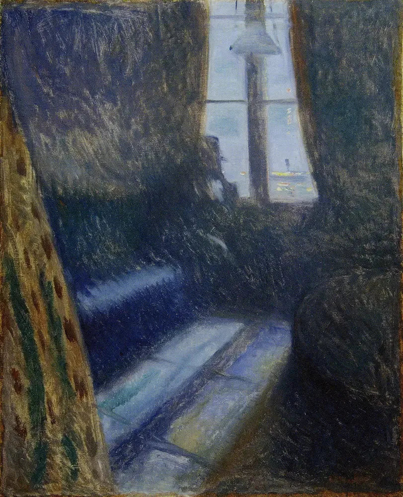 Nacht in Saint-Cloud - Edvard Munch