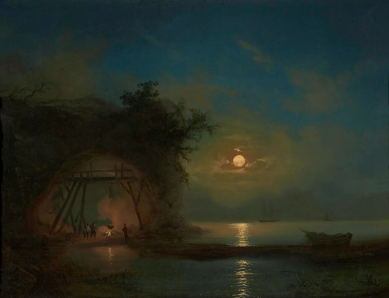 Nacht im Mondschein - Ivan Aïvazovski