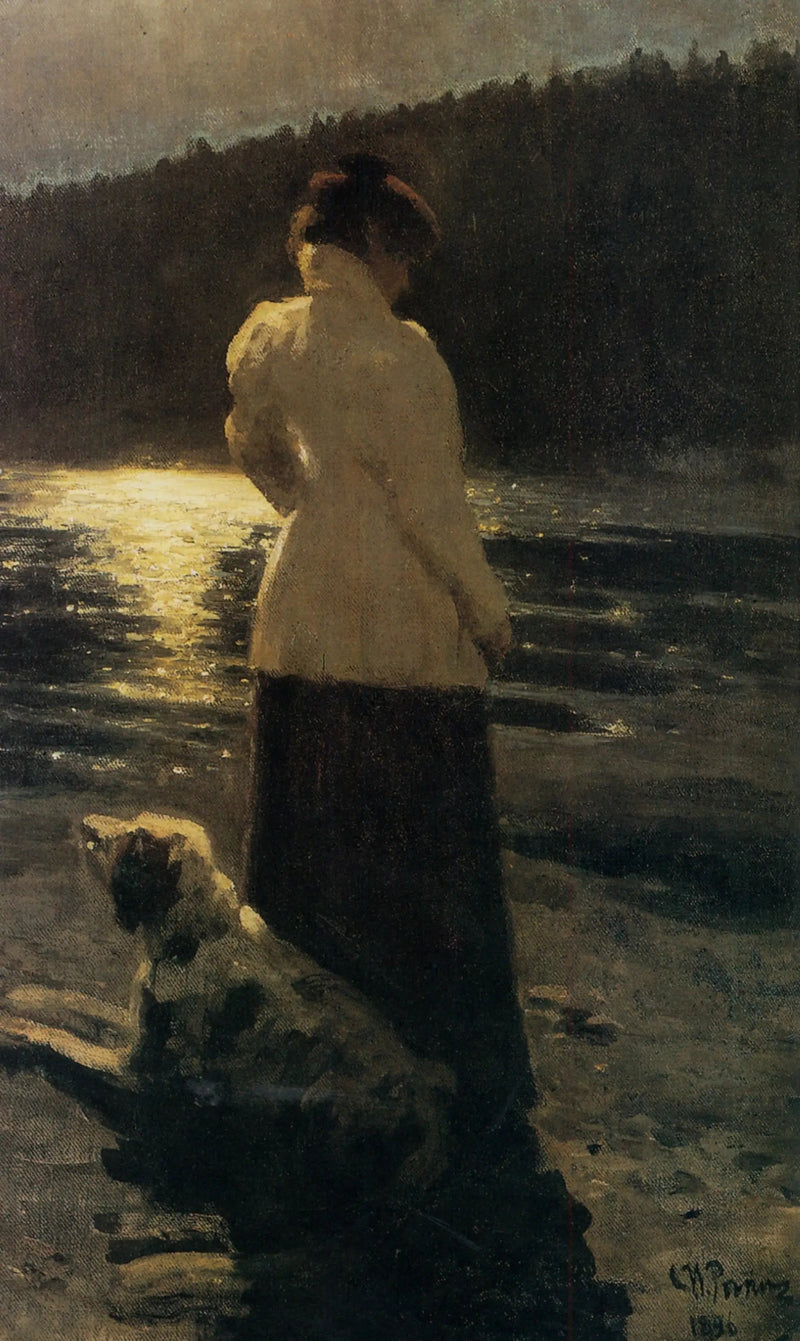 Nacht im Mondschein. Zdravnevo - Ilya Repin