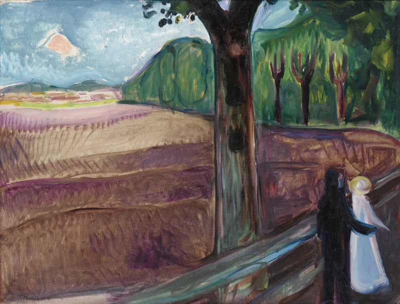 Sommernacht - Edvard Munch