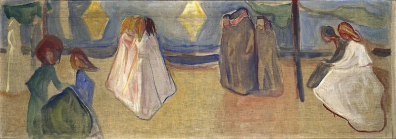 Sommernacht (Frise Reinhardt) - Edvard Munch