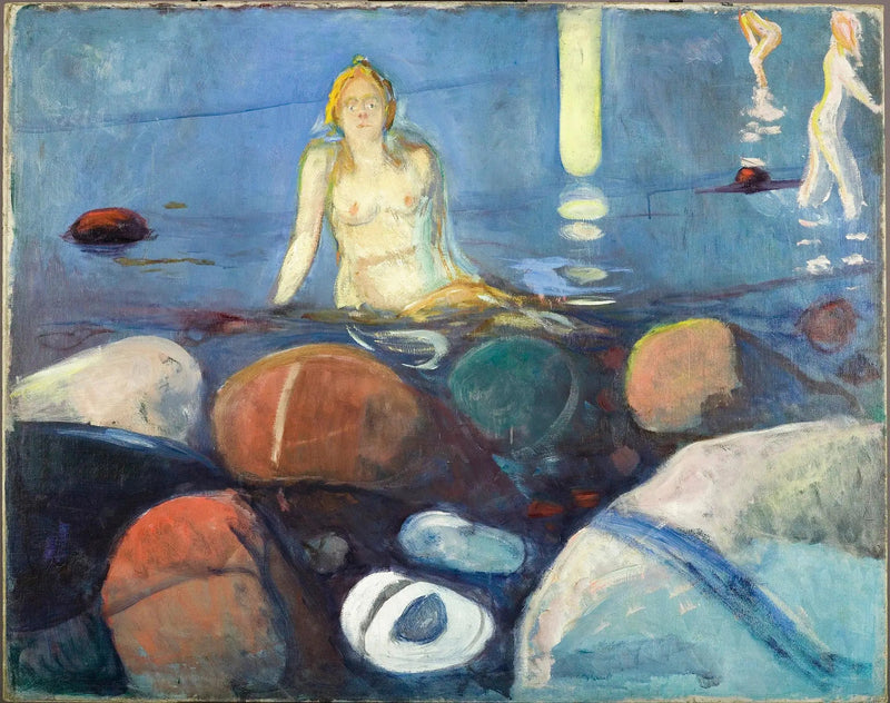 Sommernacht. Sirene - Edvard Munch