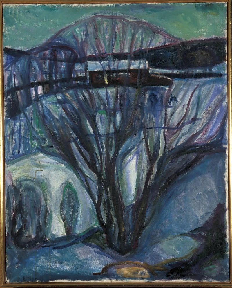 Winternacht - Edvard Munch