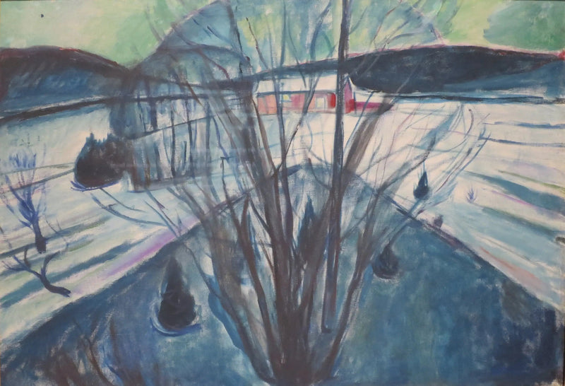 Winternacht - Edvard Munch