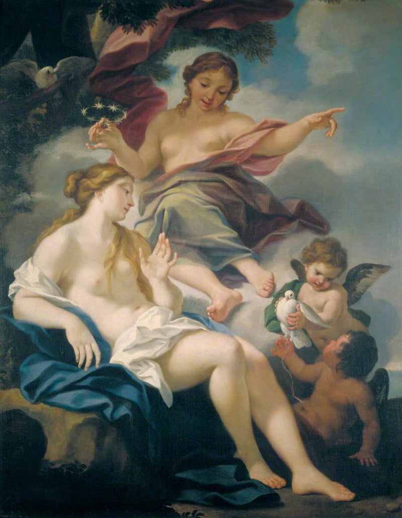 Nacht und Morgen - Luca Giordano