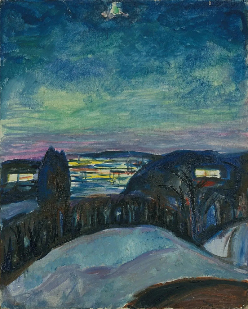 Sternennacht - Edvard Munch