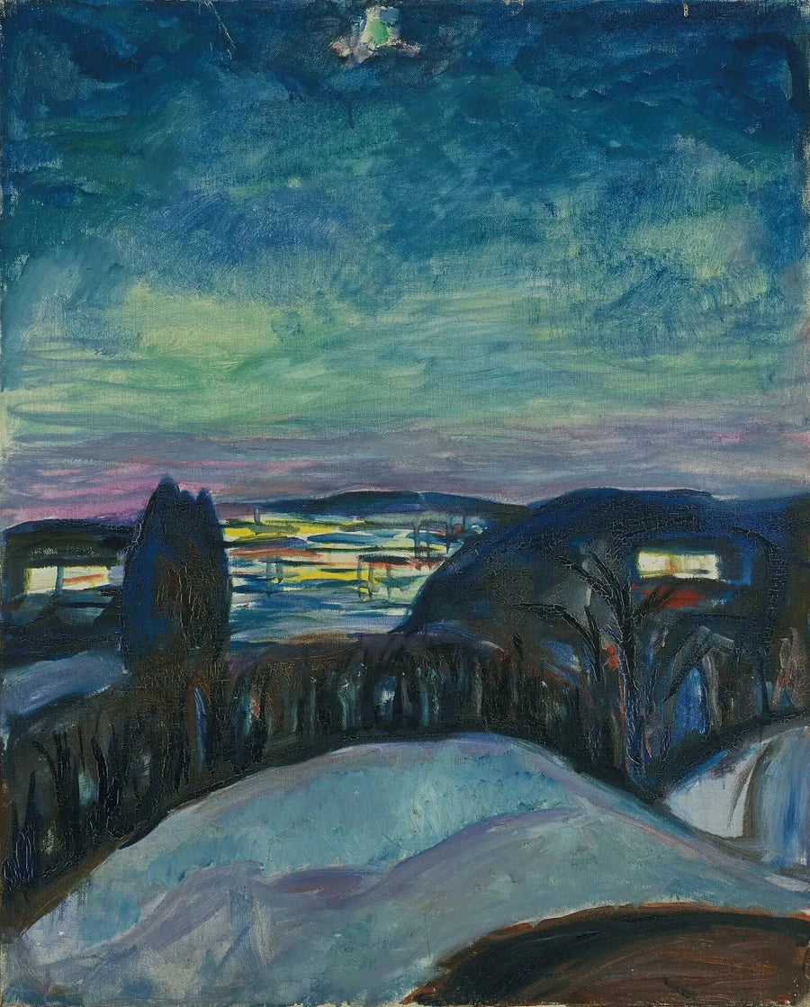 Sternennacht - Edvard Munch