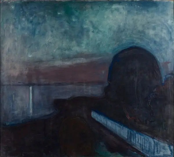 Sternennacht - Edvard Munch