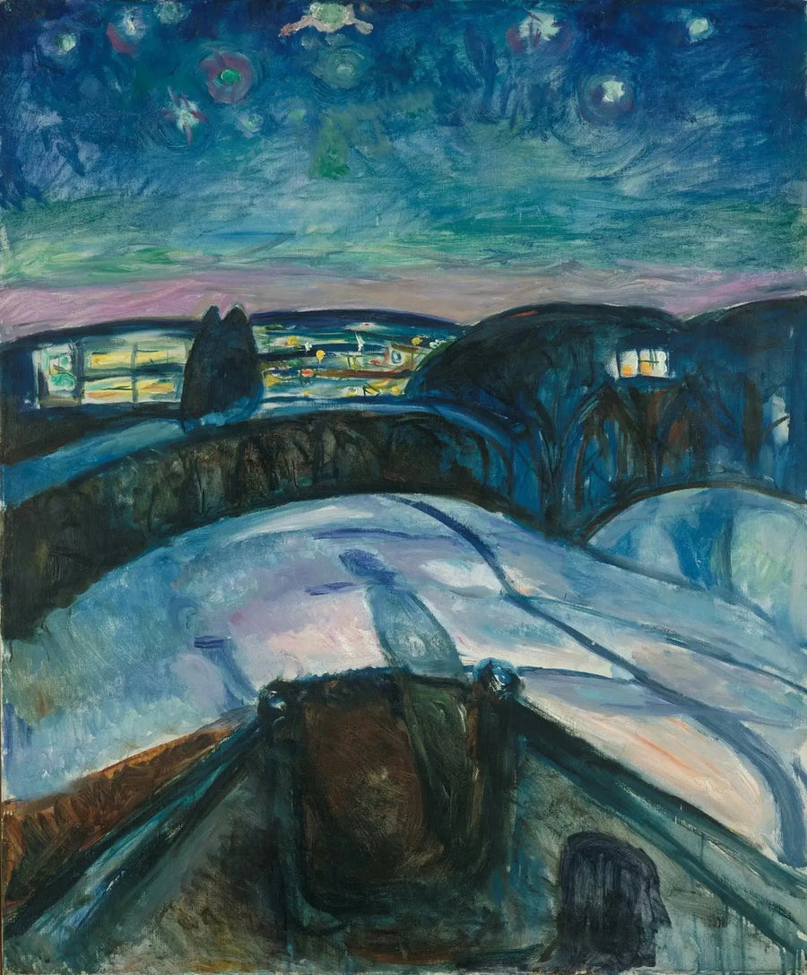Sternennacht - Edvard Munch