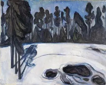 Sternennacht - Edvard Munch
