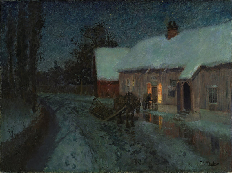 Nacht - Frits Thaulow