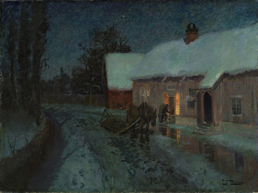 Nacht - Frits Thaulow
