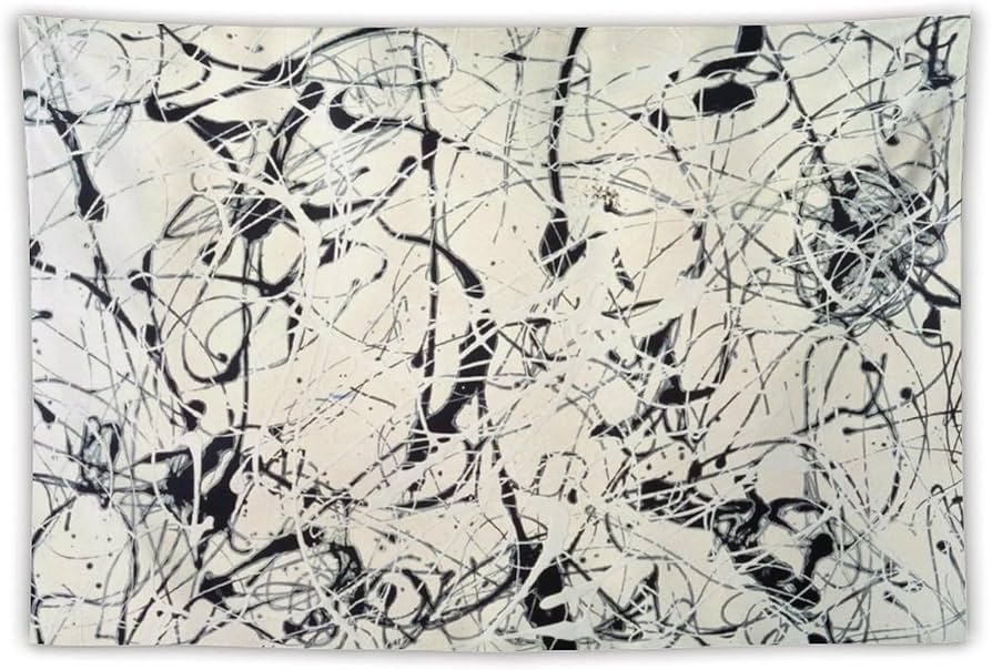 Numéro 23 - Jackson Pollock image 1 reproduction artisanale de tableau