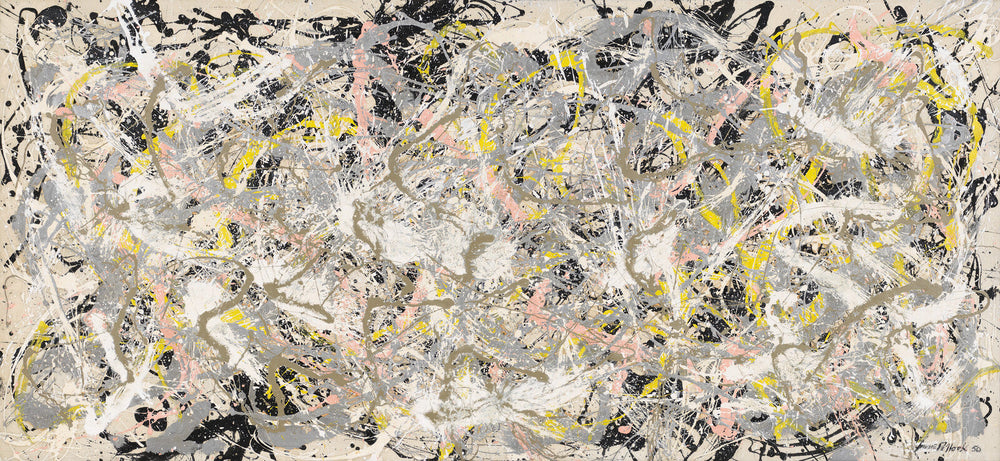 Numéro 27 - Jackson Pollock image 1 tableau peint à l’huile sur toile