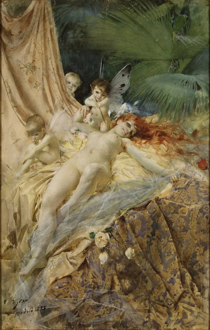 Nymphe der Liebe - Anders Zorn