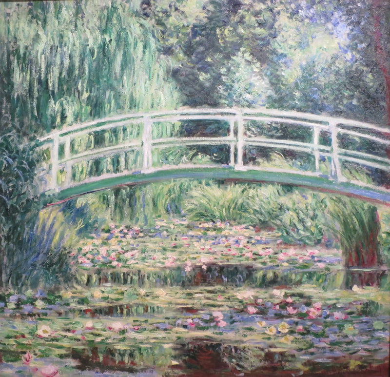Weiße Seerosen - Claude Monet