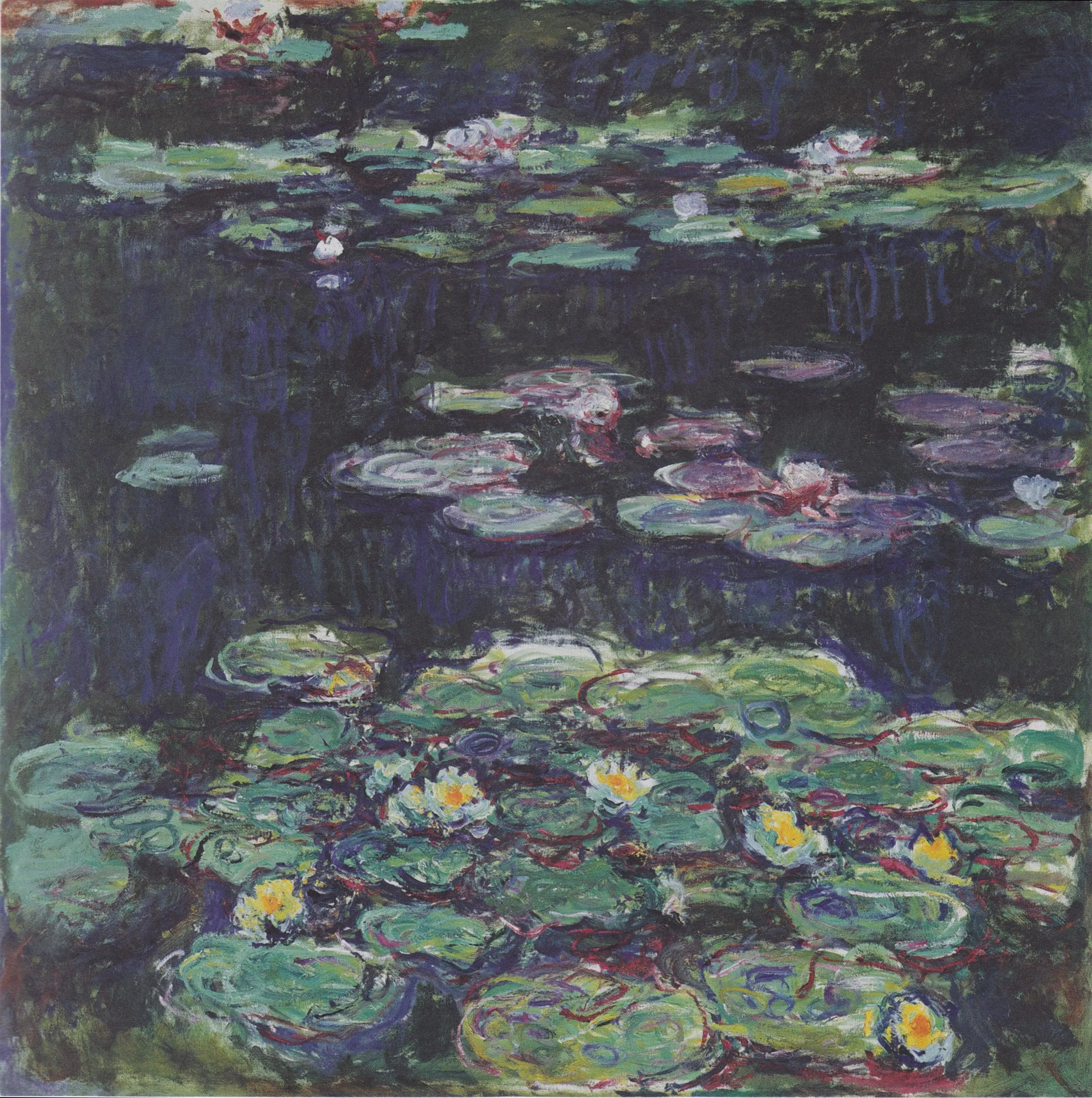 Reproduction du tableau « Nymphéas blancs et jaunes - Claude Monet » par Alpha Reproduction en peinture à l’huile