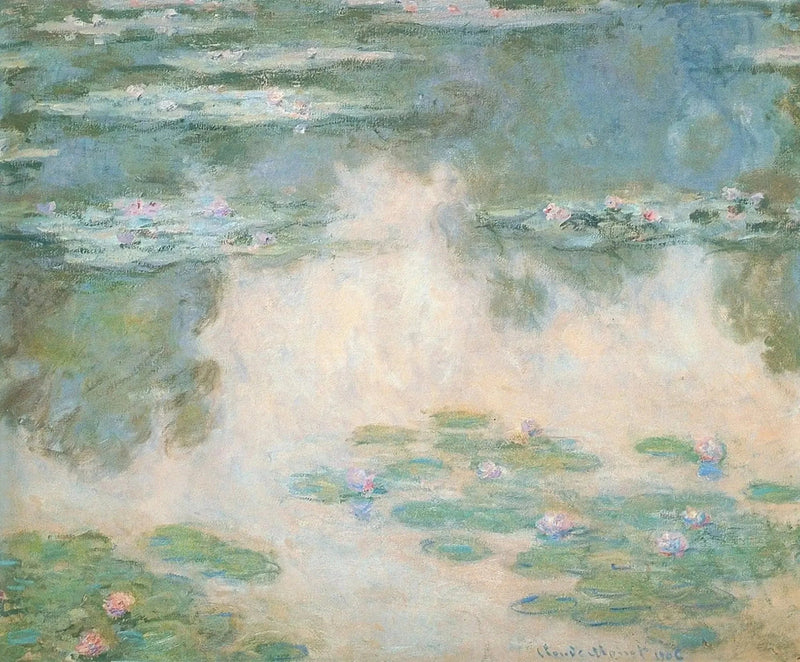 Seerosen, Mohamed Mahmoud Khalil Museum W1695 - Claude Monet