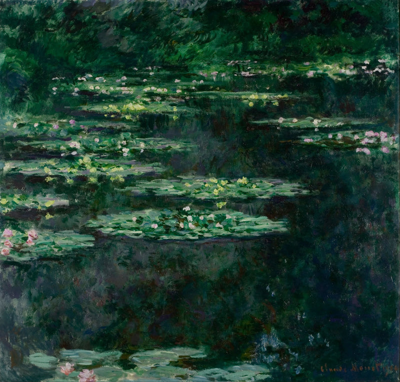Die Seerosen W1664 - Claude Monet