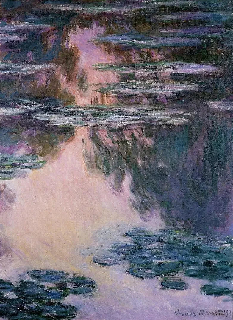 Das Seerosenbecken W1715 - Claude Monet