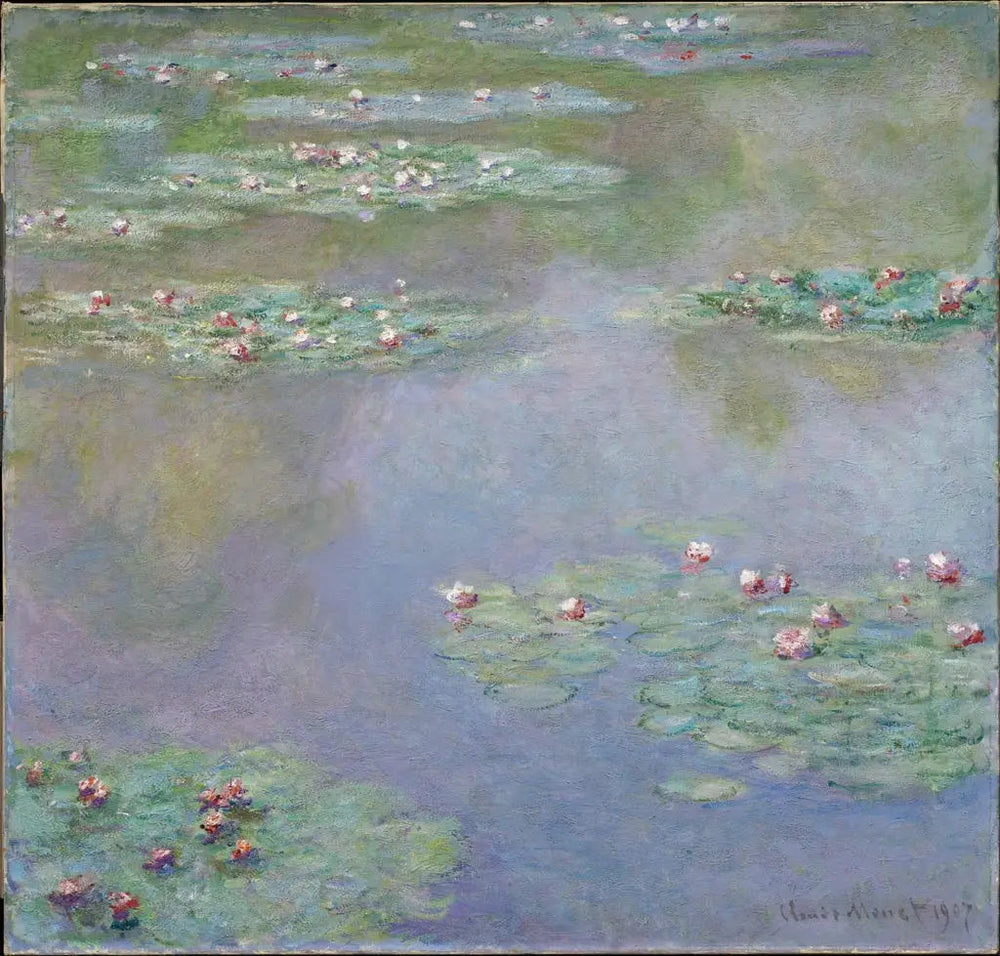 Nymphéas - Claude Monet image 1 copie de tableau peinte à la main