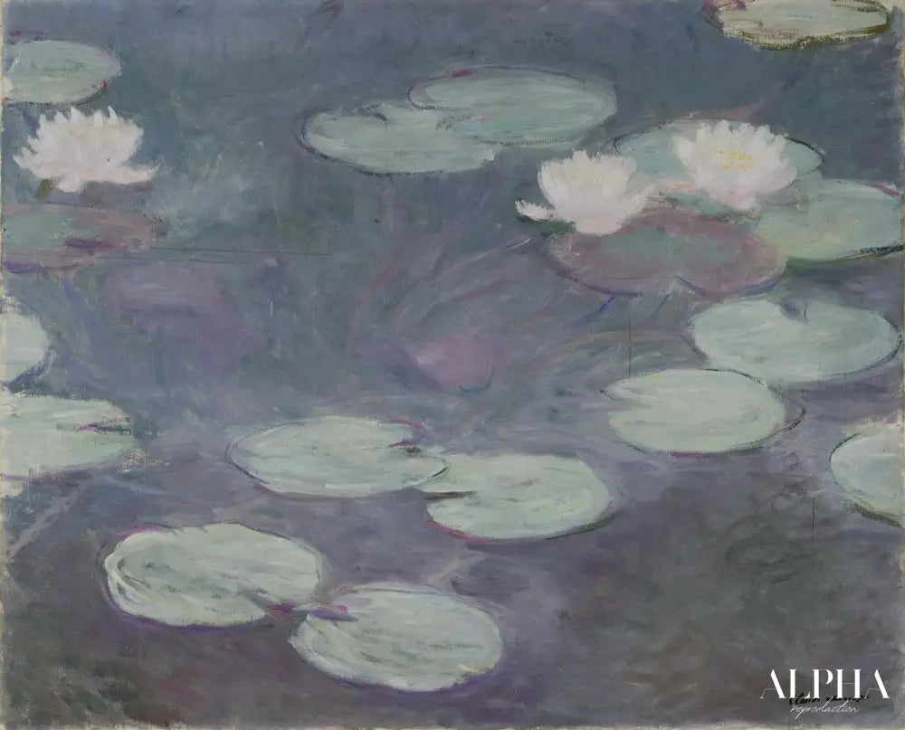 Nymphéas de Claude Monet - Reproductions de tableaux et peintures haut de gamme