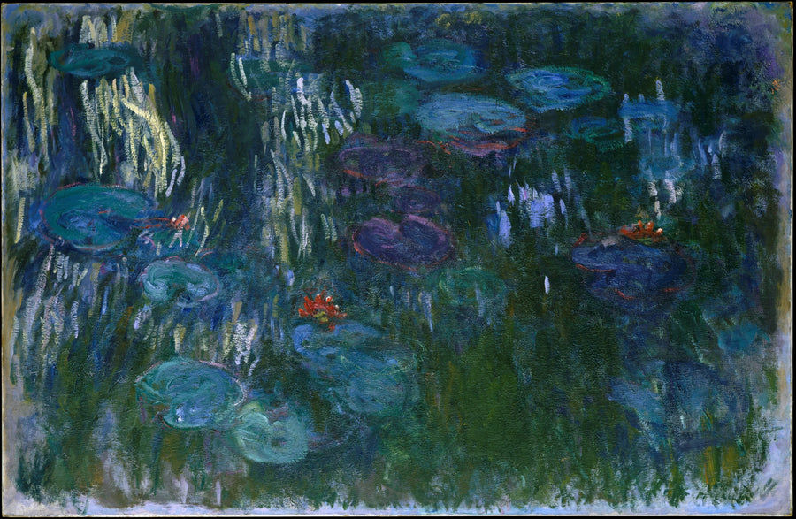 Seerosen, Weidenspiegelungen - Claude Monet