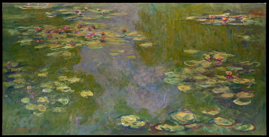 Seerosen, Metropolitan Museum W1891 - Claude Monet