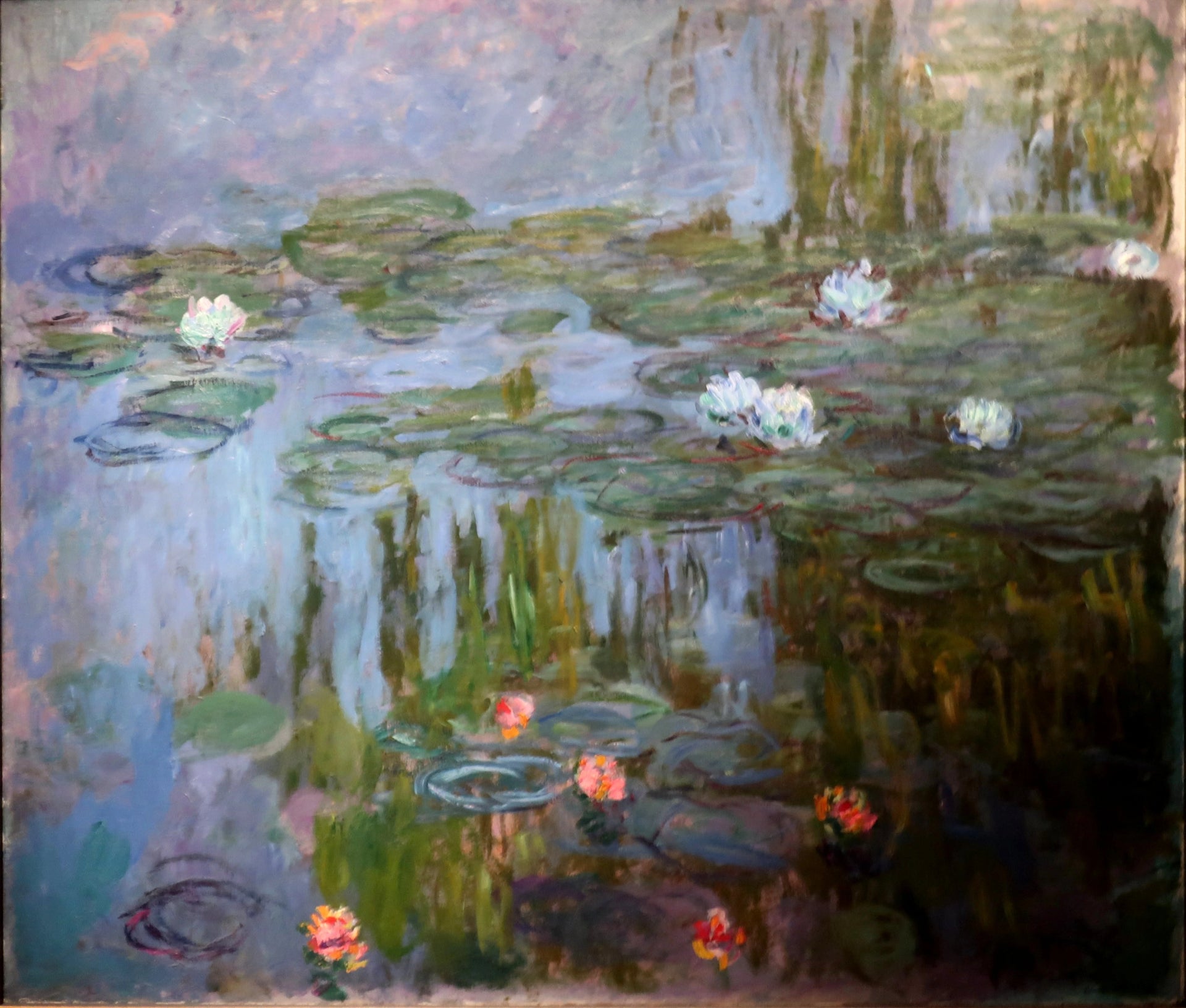 Nymphéas de Claude Monet, 1914–1915 – Portland Art Museum 59.16, Wildenstein 1795