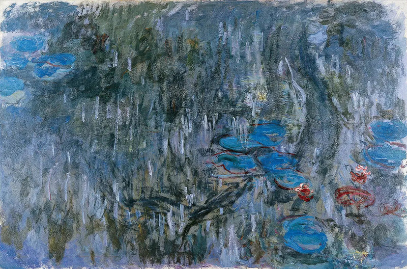 Seerosen, Weidenspiegelungen - Claude Monet