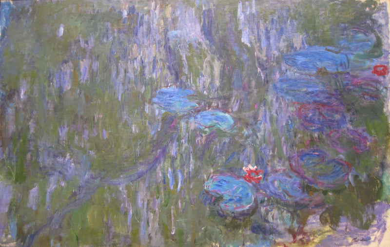 Seerosen, Weidenreflexionen W1860 - Claude Monet