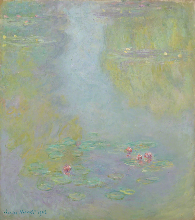 Seerosen, Tokyo Fuji Art Museum W1731 - Claude Monet