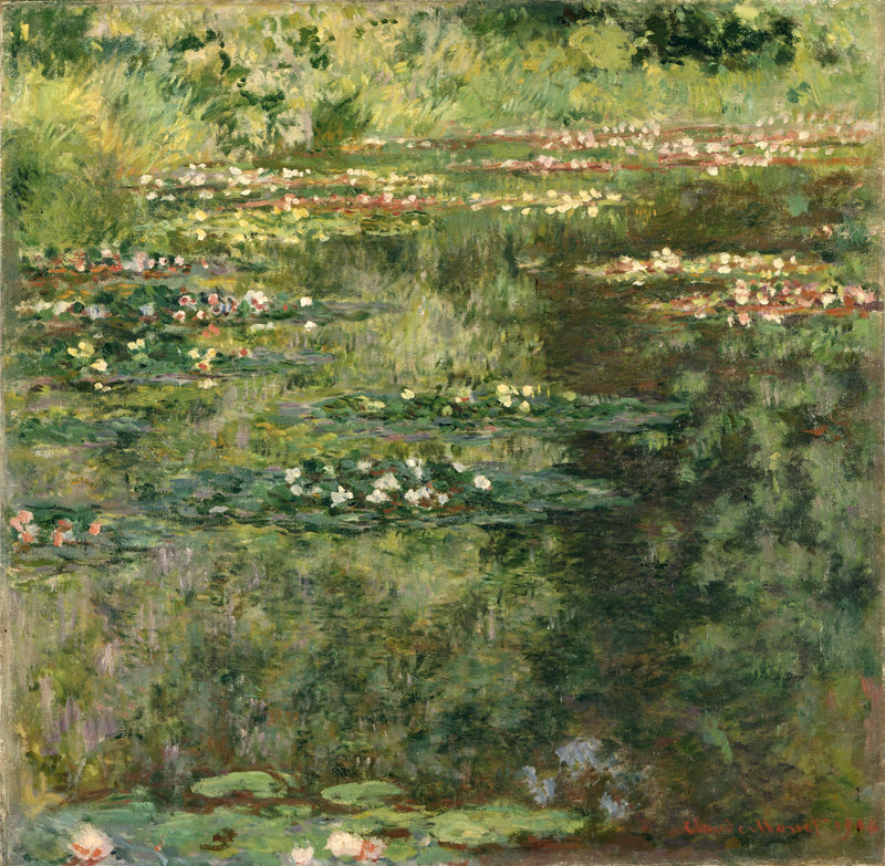Seerosen W1667 - Claude Monet