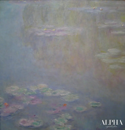 Nymphéas (W1733) - Claude Monet - Reproductions de tableaux et peintures haut de gamme