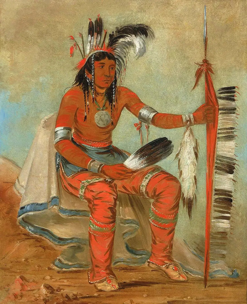 O'n-daig, der Rabe, ein Dandy - George Catlin