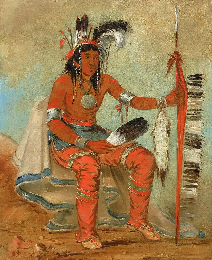 O'n-daig, der Rabe, ein Dandy - George Catlin