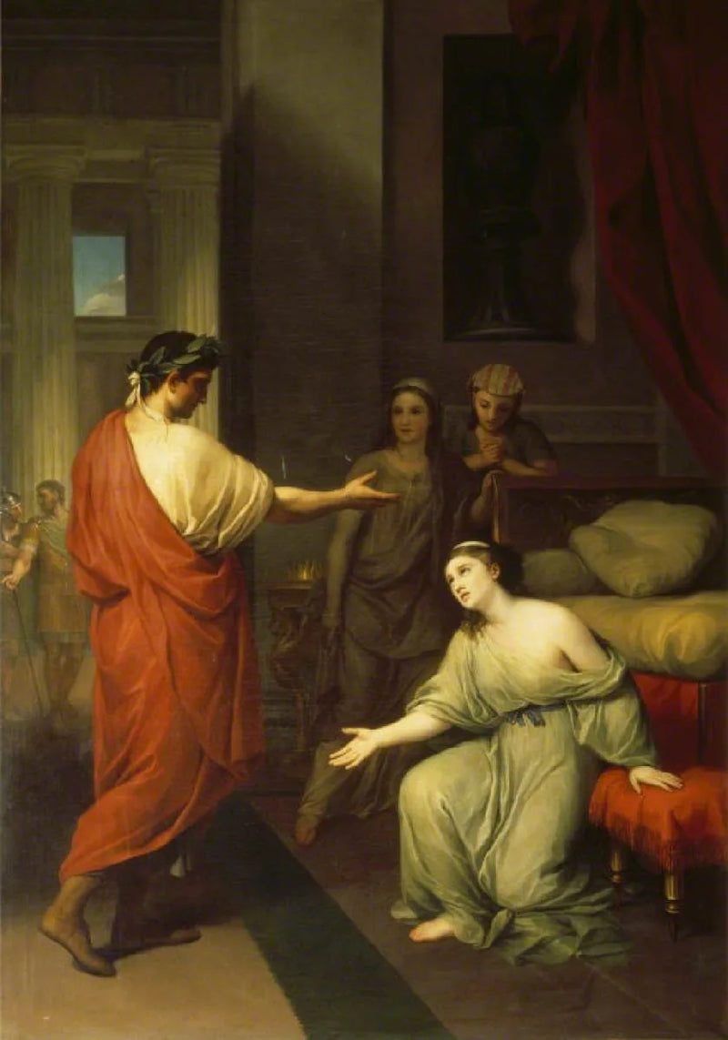 Oktave und Kleopatra - Anton Raphael Mengs
