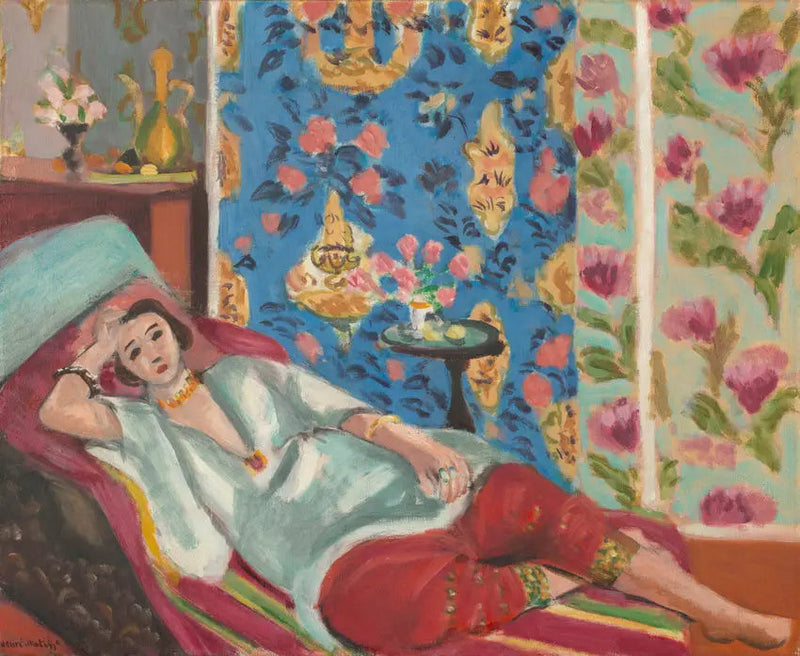Odaliske mit roter Hose - Henri Matisse
