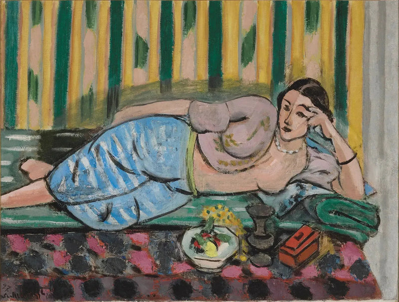 Odaliske mit rotem Kästchen - Henri Matisse
