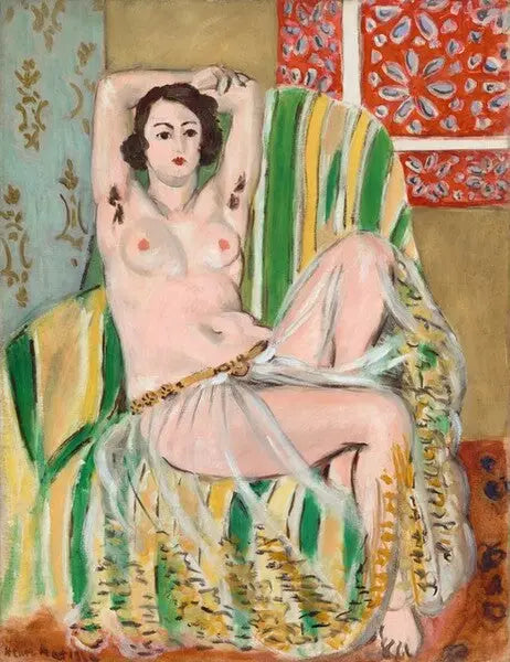Odaliske mit erhobenen Armen - Henri Matisse