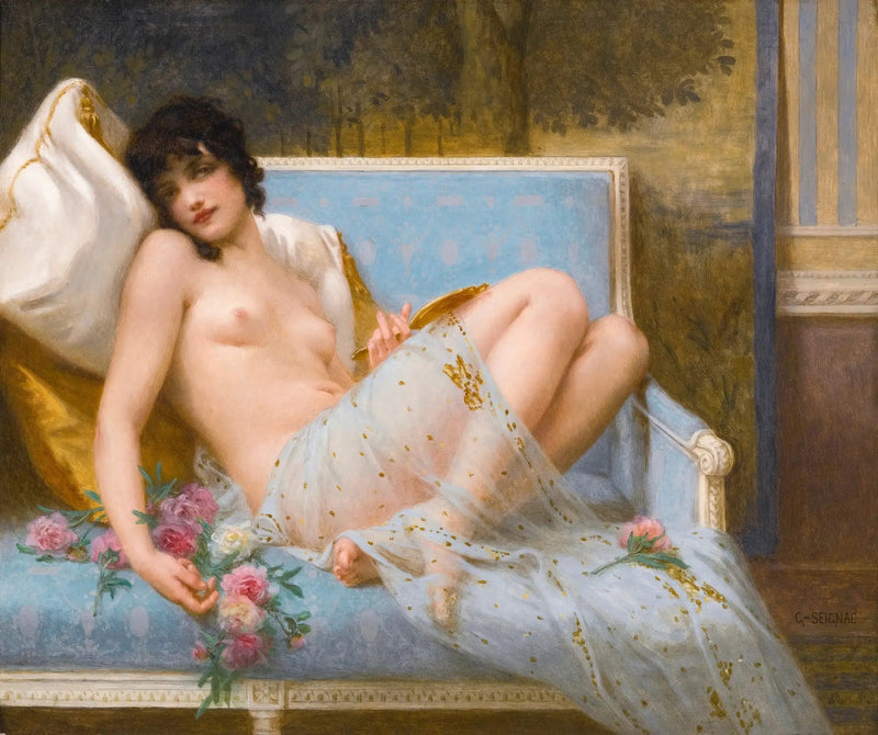Schlafende Odaliske - Guillaume Seignac