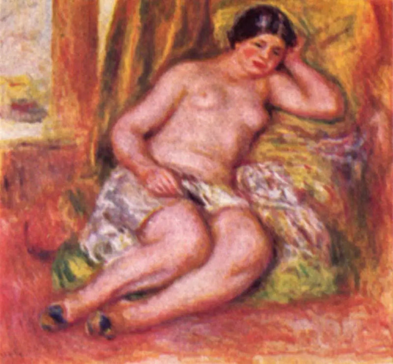 Schlafende Odaliske - Pierre-Auguste Renoir