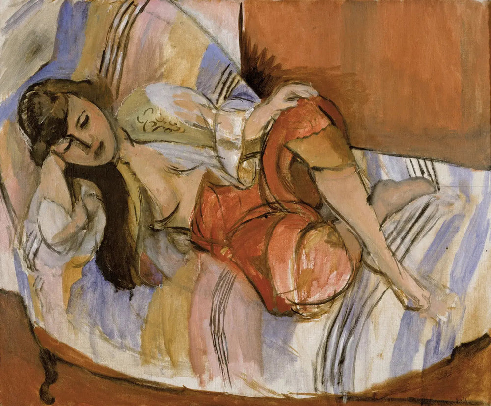 Odalisque - Henri Matisse image 1 reproduction d’œuvre d’art à l’huile