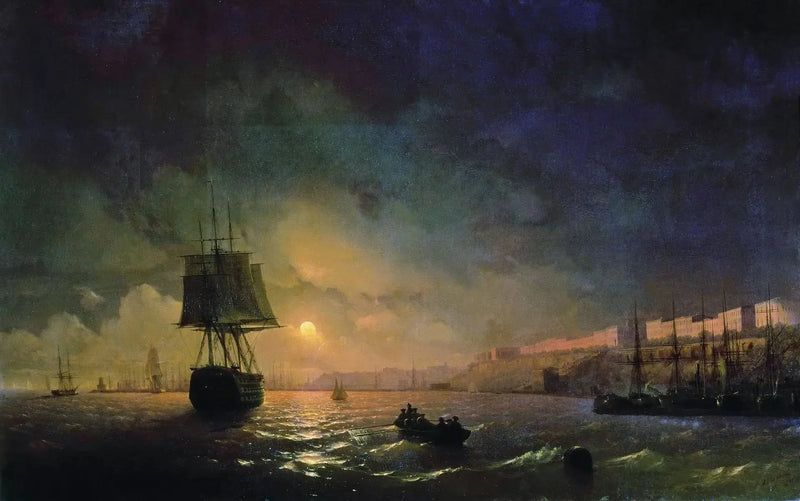 Odessa im Mondschein - Ivan Aïvazovski