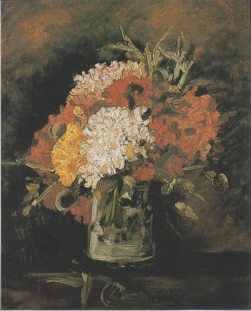 Vase mit Nelken - Vincent van Gogh