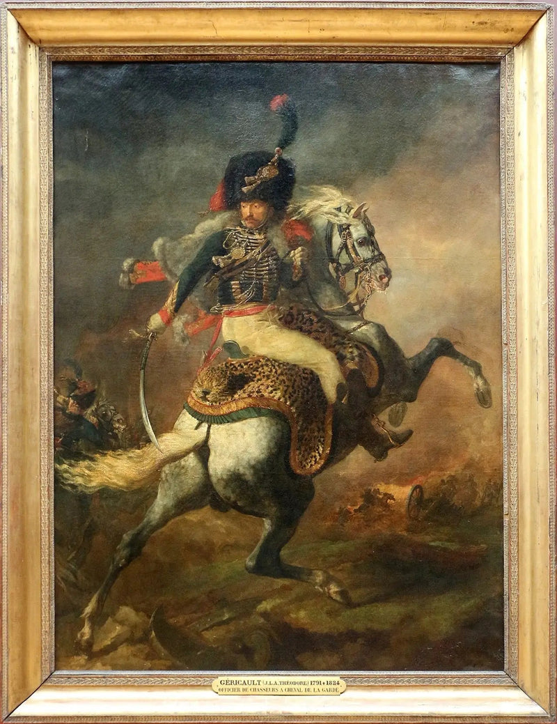 Offizier der Kavallerie der kaiserlichen Garde im Angriff - Théodore Géricault
