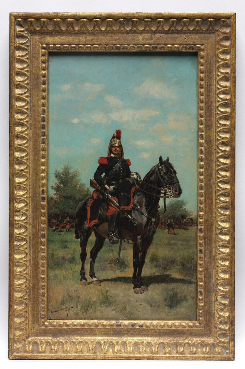 Reitender Dragoneroffizier - Édouard Detaille