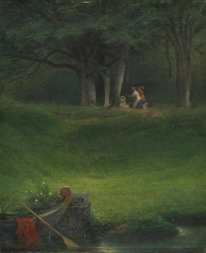 Opfergabe an den Gott Pan - Paul Delaroche