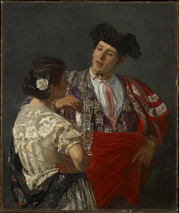 Das Angebot des Panals an den Torero - Mary Cassatt